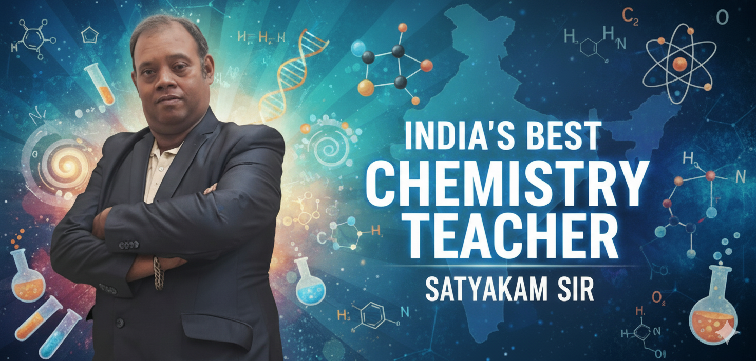 Satyakam Sir - Best Chemistry Teacher in India for NEET JEE - Proven Results