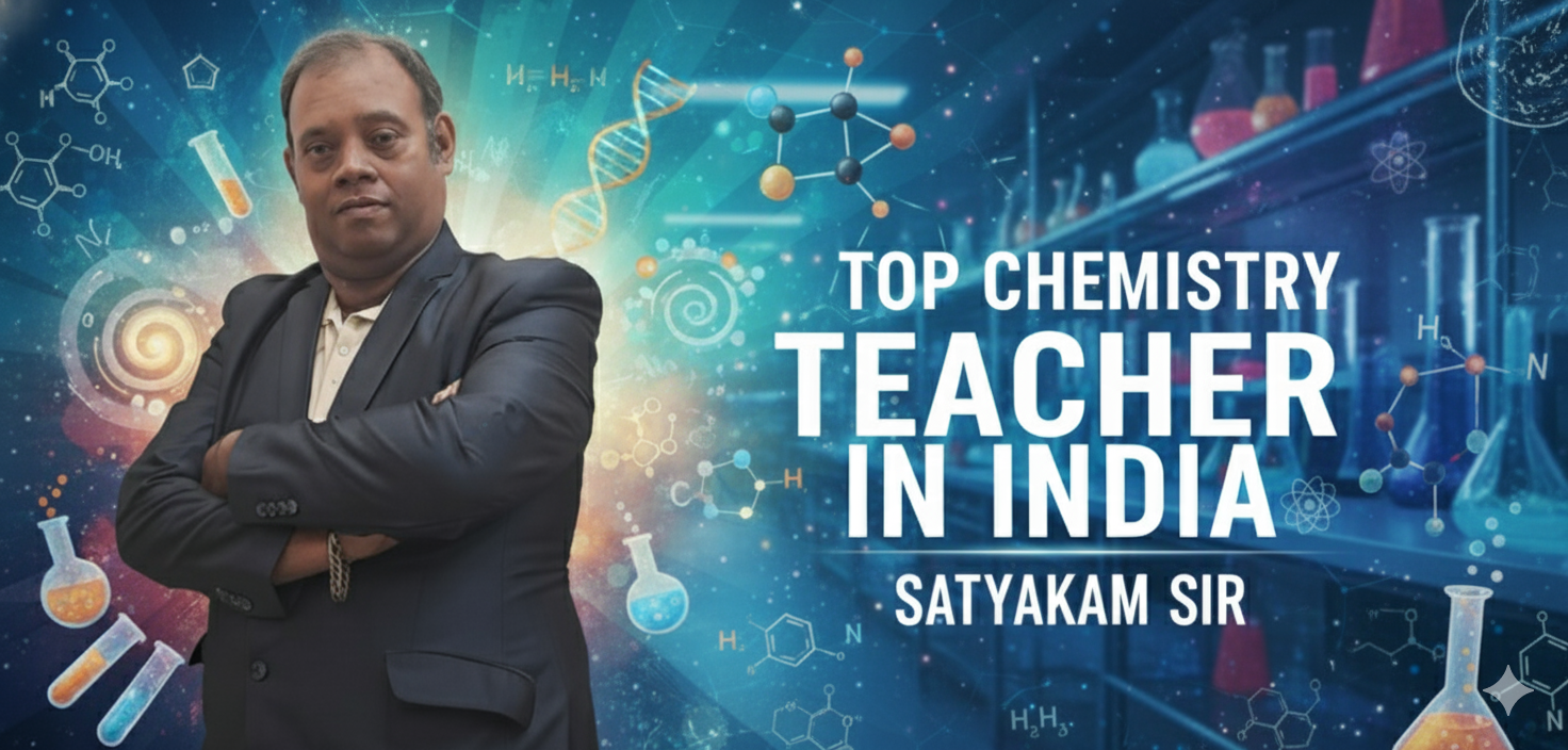 Satyakam Sir - Top Chemistry Teacher in India for NEET JEE - Proven Results